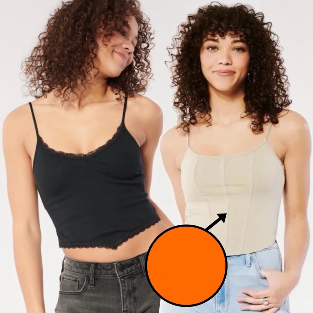 Hollister Bundle of 2 tank Tops